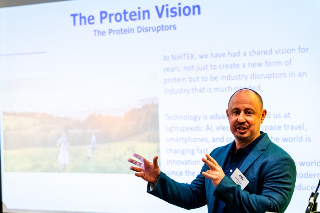 Drew Campbell speaks at Food Matters Live UK about NiHPRO® Protein Innovation
