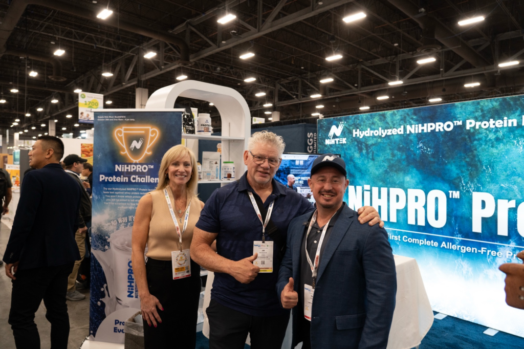 NiHPRO™ Protein Challenge at Expo West 2025 – Redefining protein innovation with taste, mixability, and performance.