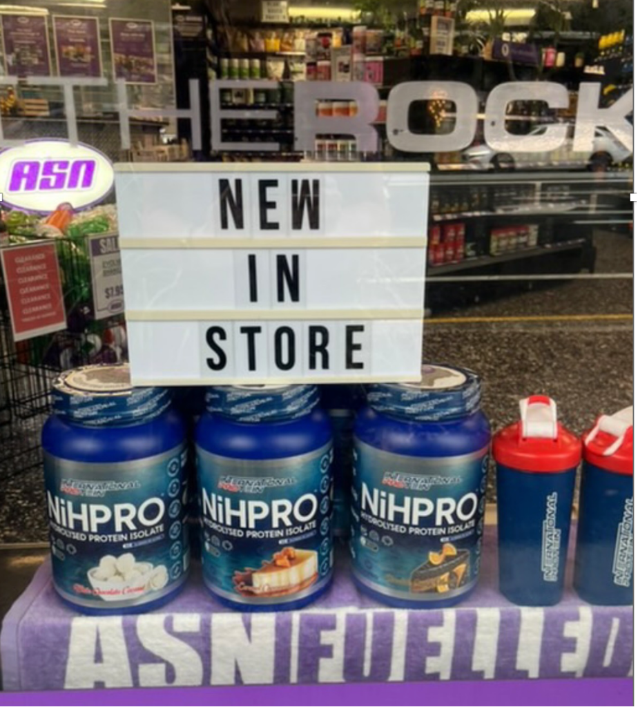 NiHTEK® NiHPRO® Protein Isolate—lactose-free, allergen-free, innovative protein solution on store shelves.